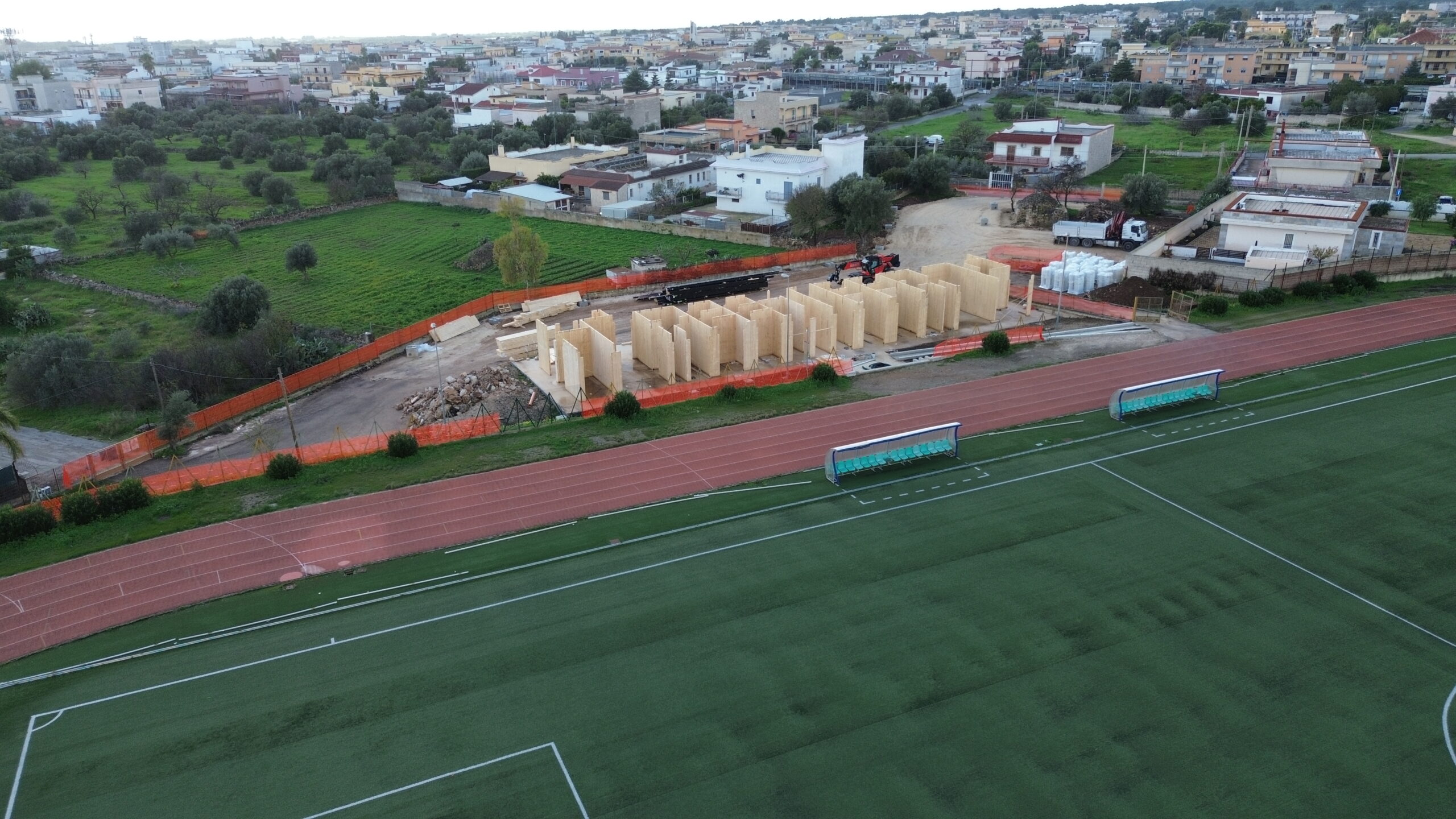 “Appalto integrato per l’adeguamento normativo, tecnico sportivo e allestimento della Pista di Atletica della Stadio Comunale nel Comune di Statte nell’ambito dei XX Giochi del Mediterraneo Taranto 2026”